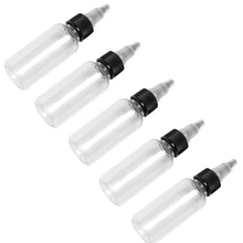 10 шт. 60 мл хранения ясно пустую бутылку чернил твист Кепки татуировки чернила вышивка пигмент контейнер для перманентного макияжа