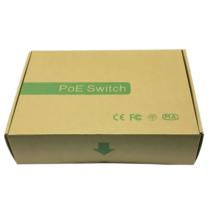IEEE802.3af POE 8ch 10/100 Мбит/с коммутатор питания через ethernet сетевой rj45 lan концентратор poe 8