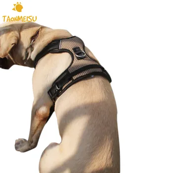 

Comfort Sponge Breathable Dog Harness Pet Vest Reflective Dog Chest Strap Leash Set Collar Leads Harness