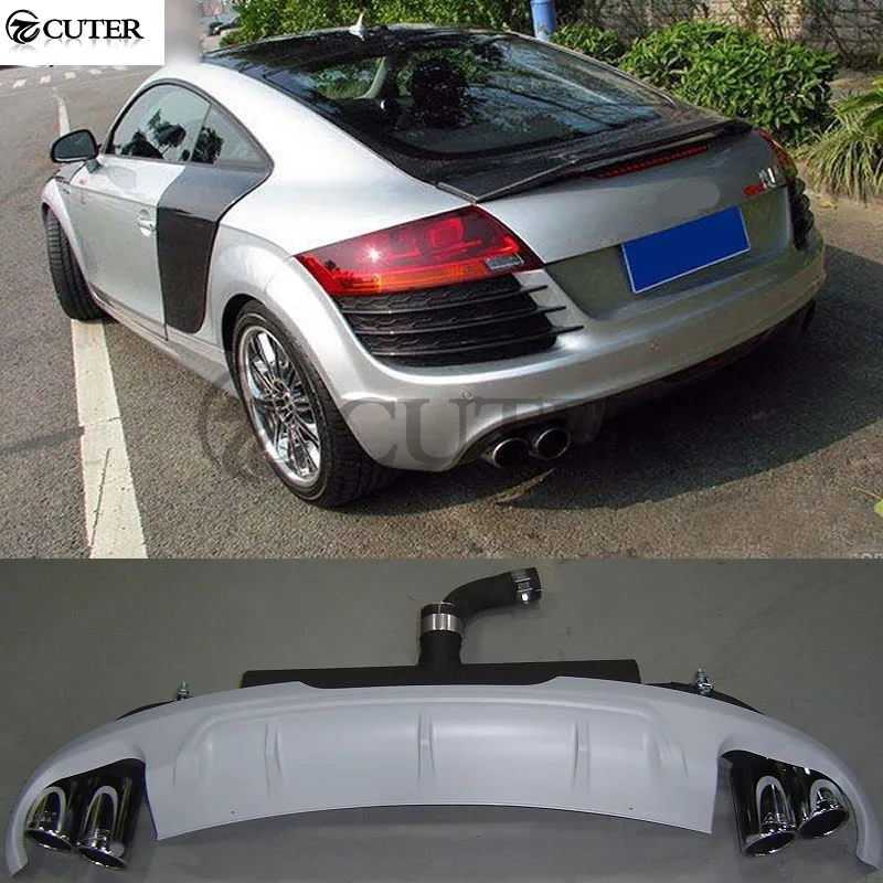 Выхлопные трубы TT в стиле TTS для Audi body kit 08 14|Обвесы| |
