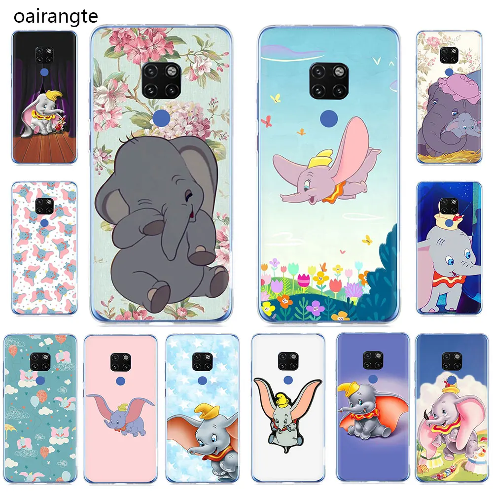

Dumbo Hard Phone Case for Huawei Mate 10 20 30 Pro Nova2i 3i 3 5i Lite Y5 6 7 9 2017 Prime 2018