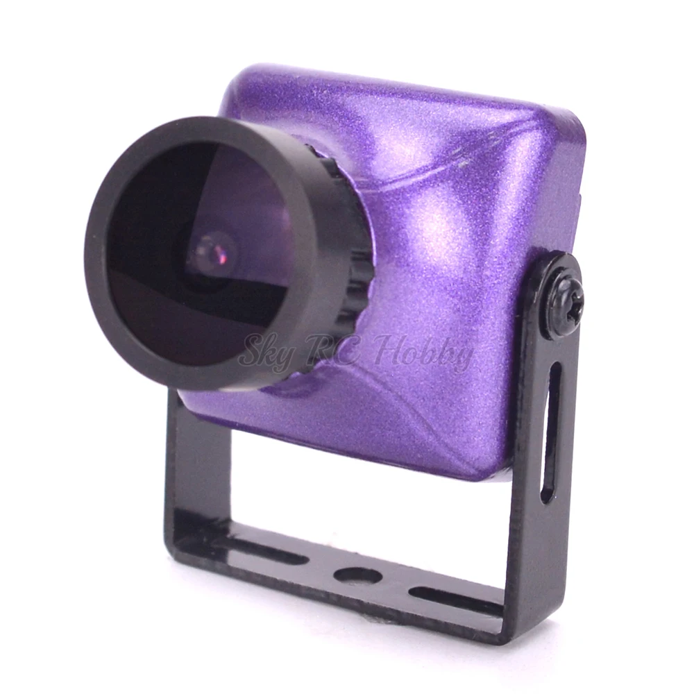 Новая мини камера SUPER HAD II CCD HD 1/2 7 &quot объектив 2 5 мм с OSD кнопкой PAL / NTSC фиолетового