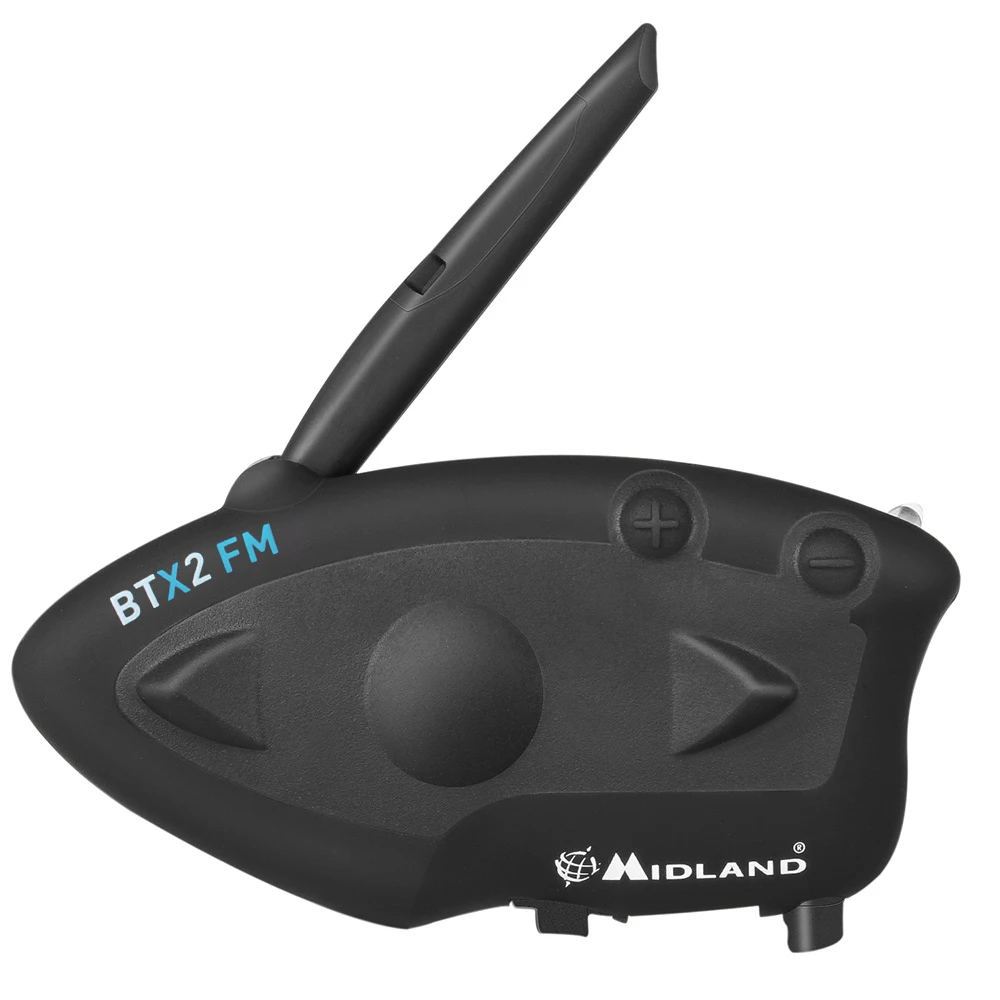 

MIDLAND BTX2 FM Motorcycle Helmet Intercom Bluetooth Helmet Headset Motorbike 800M BT Interphone Intercomunicador Moto