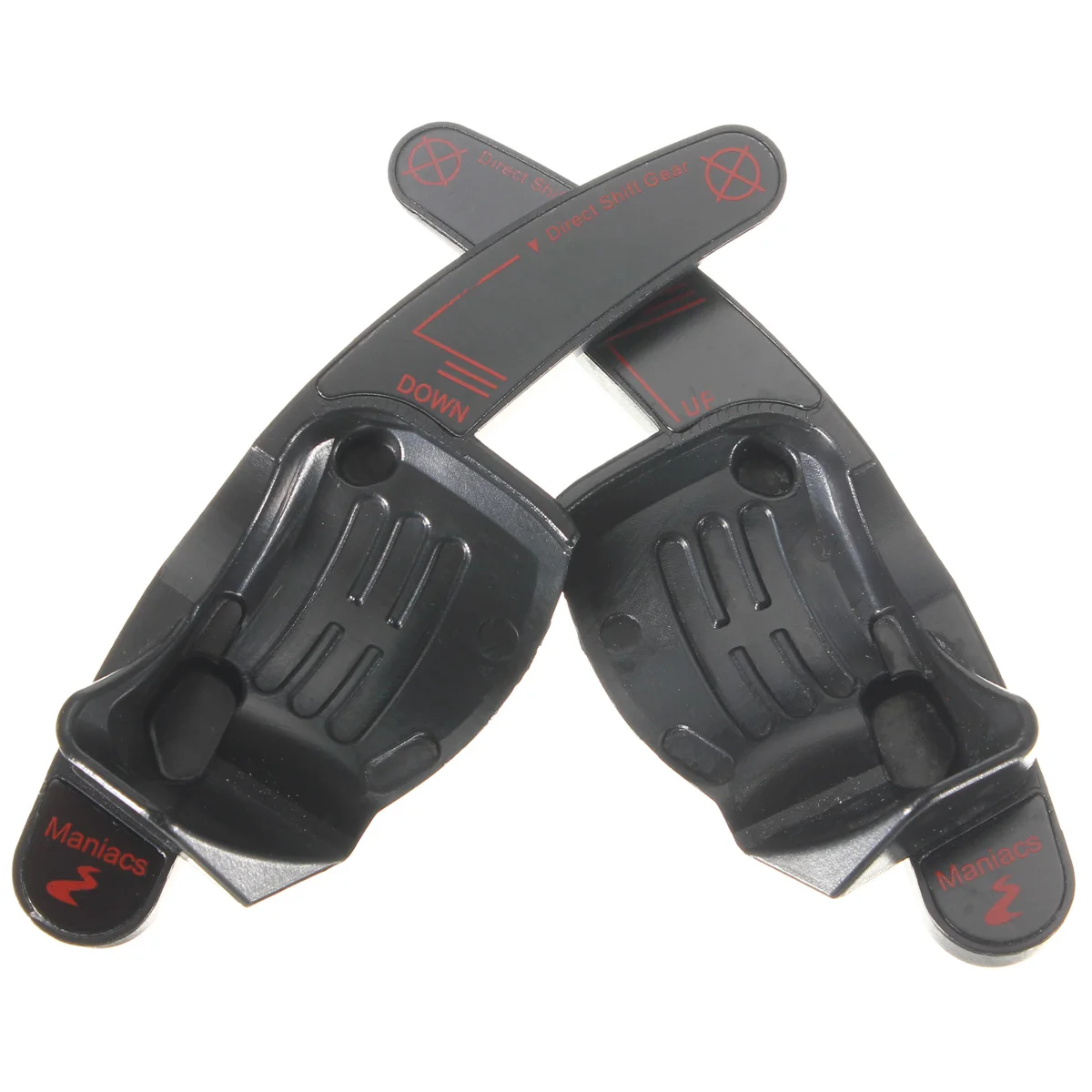 Carbon Fibre DSG Paddle Shift Extensions Shift Paddles Extensions For for VW Golf 5 MK5 6 MK6 GTI R32 R R20 - Цвет: D