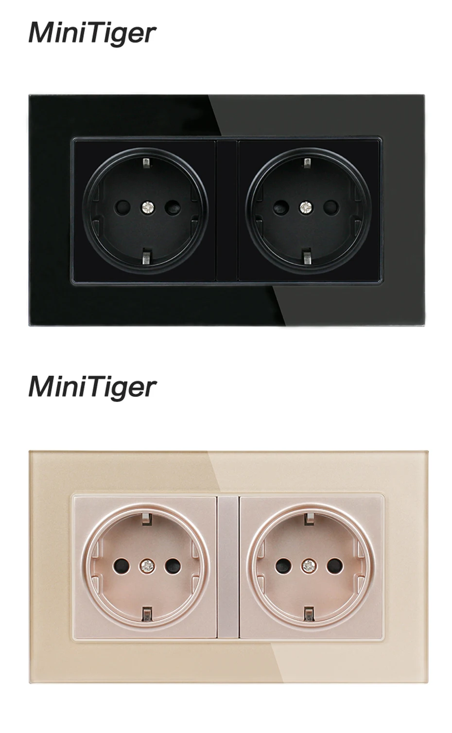 ue, de vidro cristalino, aterrada, com porta