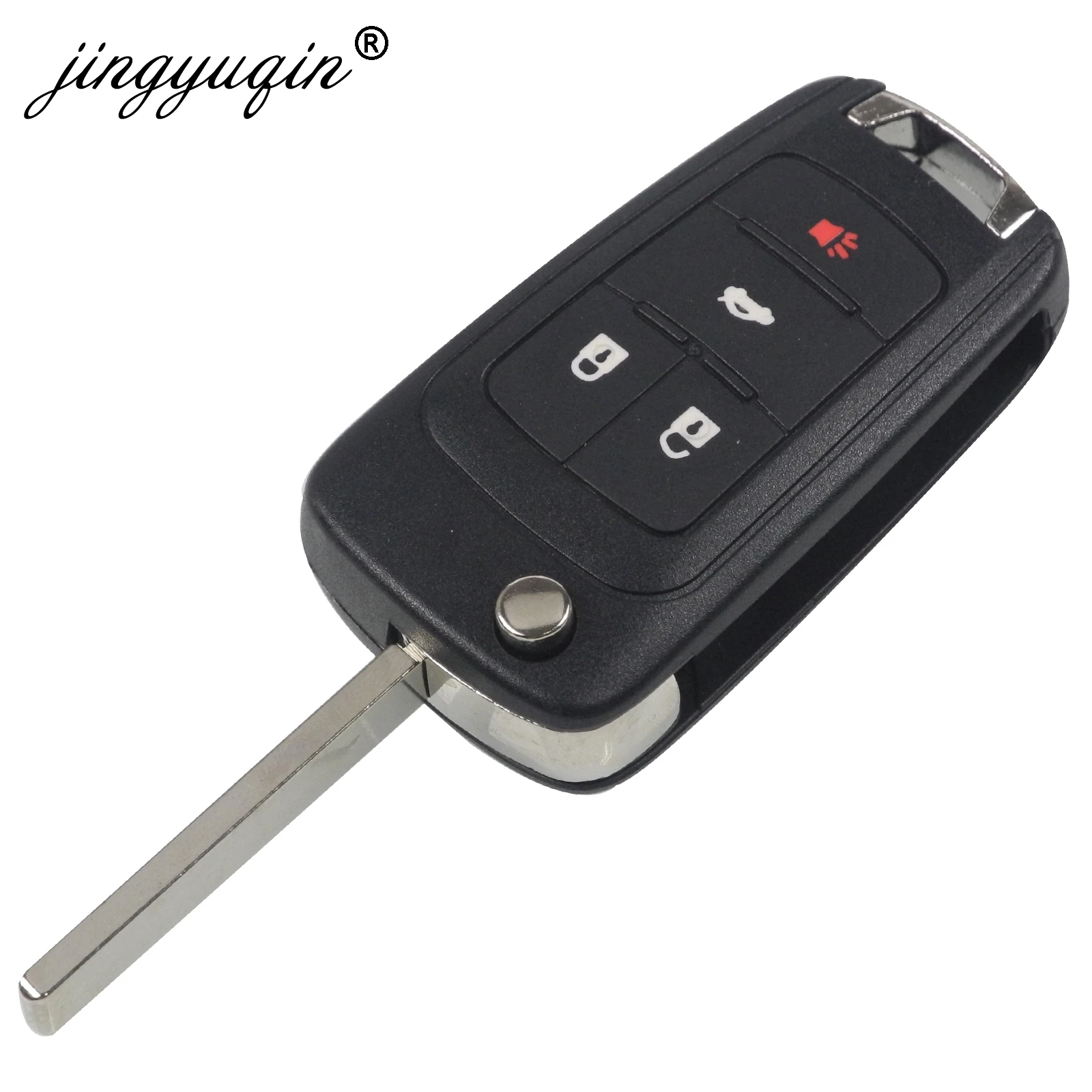 Jingyuqin 10 шт. 2/3/4/5 кнопки дистанционного ключа 315/433 МГц ID46 чип для Opel AstraJ Insignia Mokka ZafiraC Valeo HU100 лезвие