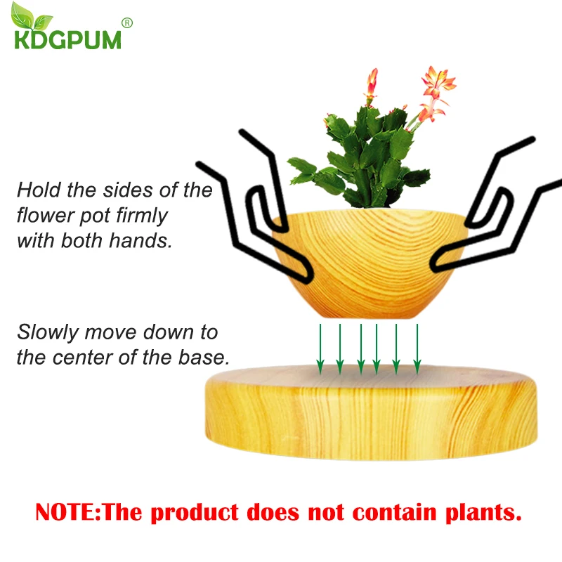 Магнитной левитации Горшечное растение плавающий воздушный бонсай дерево горшок сад цветочный горшок красивые подарки для друзей