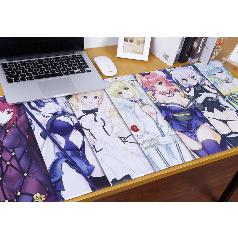 Коврик для мыши с рисунком из аниме Fate Grand Order Жанна д/дук альтер саблей Нерон