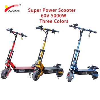 

JS X11 60V 5000W 11inch Off Road Electric Scooter Two Wheel Brushless Powerful Motor Hoverboard CE Ruimas Unisex Adult Koowheel