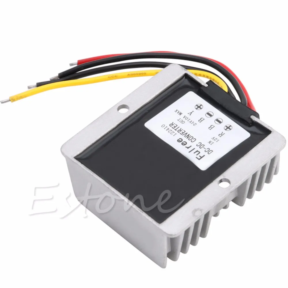 

DC 12V Step Up to DC 24V 240W 10A Car Power Supply Converter Regulator Adaptor