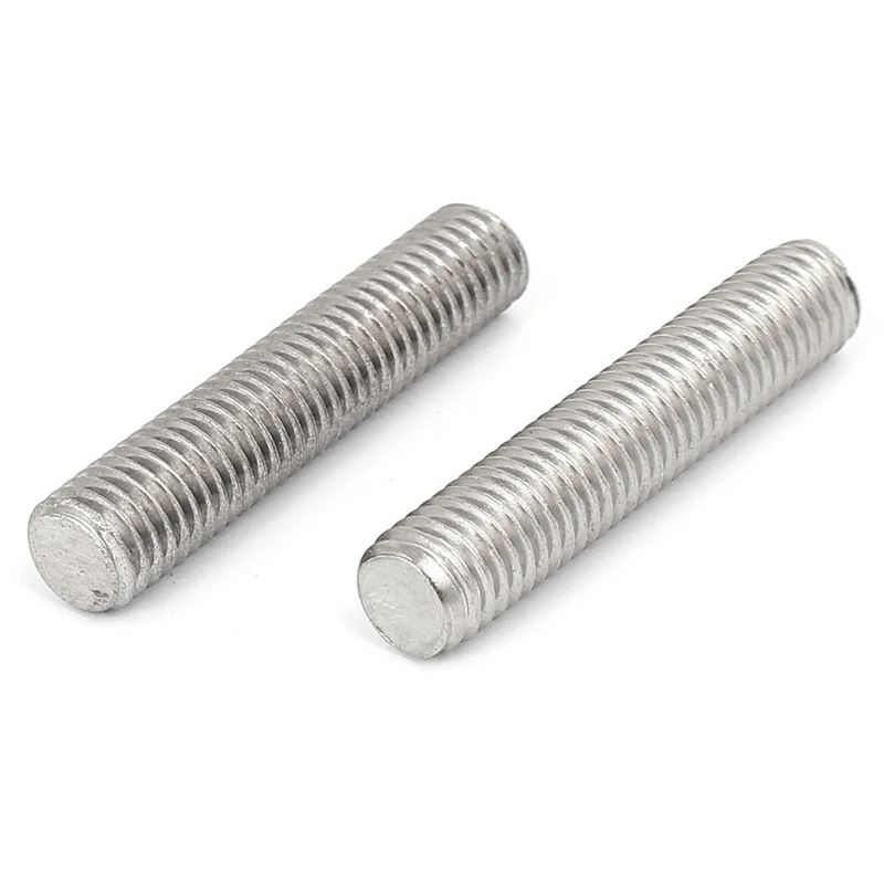

M5 x 35mm 304 Stainless Steel Fully Threaded Rod Bar Studs Fasteners 20 Pcs