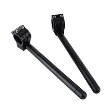 Одна пара мотоциклов Универсальный 41 мм вилка зажим-ons рукоятки CNC Riser обычный руль