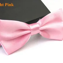 Новое поступление мужской модный смокинг Классический однотонный галстук-бабочка для свадебной вечеринки красный черный белый галстук-бабочка горячая распродажа