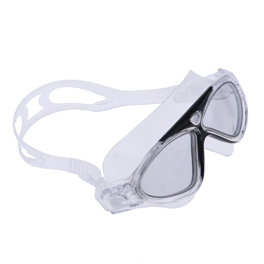 Silicone Swimming Goggles Anti-fog Diving Goggles Lightweight Swimming Glasses UV Protection Water Sport Eye Protection Gear
