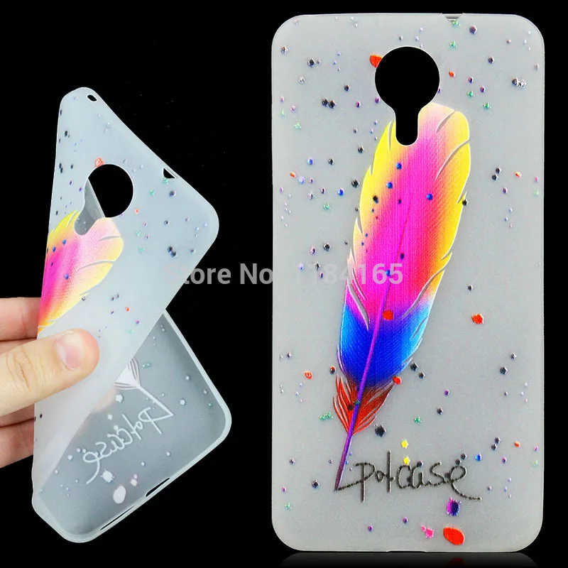 

TPU Case for Micromax Canvas Xpress 2 / E313 Case Back Cover White Frosted Pudding Silicone Soft Skin Fit Durable Noctilucence