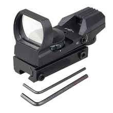 

11mm Riflescope Hunting Optics Holographic Red Dot Sight Reflex 4 Reticle Tactical Scope Accessories