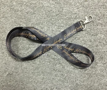 

free shipping custom Plain Black Neck Lanyards Design Imprint your logo or text for promotion business neck strap lanyard