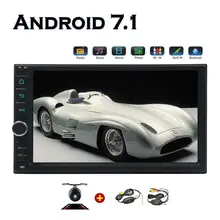 Wifi Model Android 7.1 Car Radio 2 din Stereo Navigation support Bluetooth WIF OBD DAB+ Mirror Link Free Wireless Rear Camera