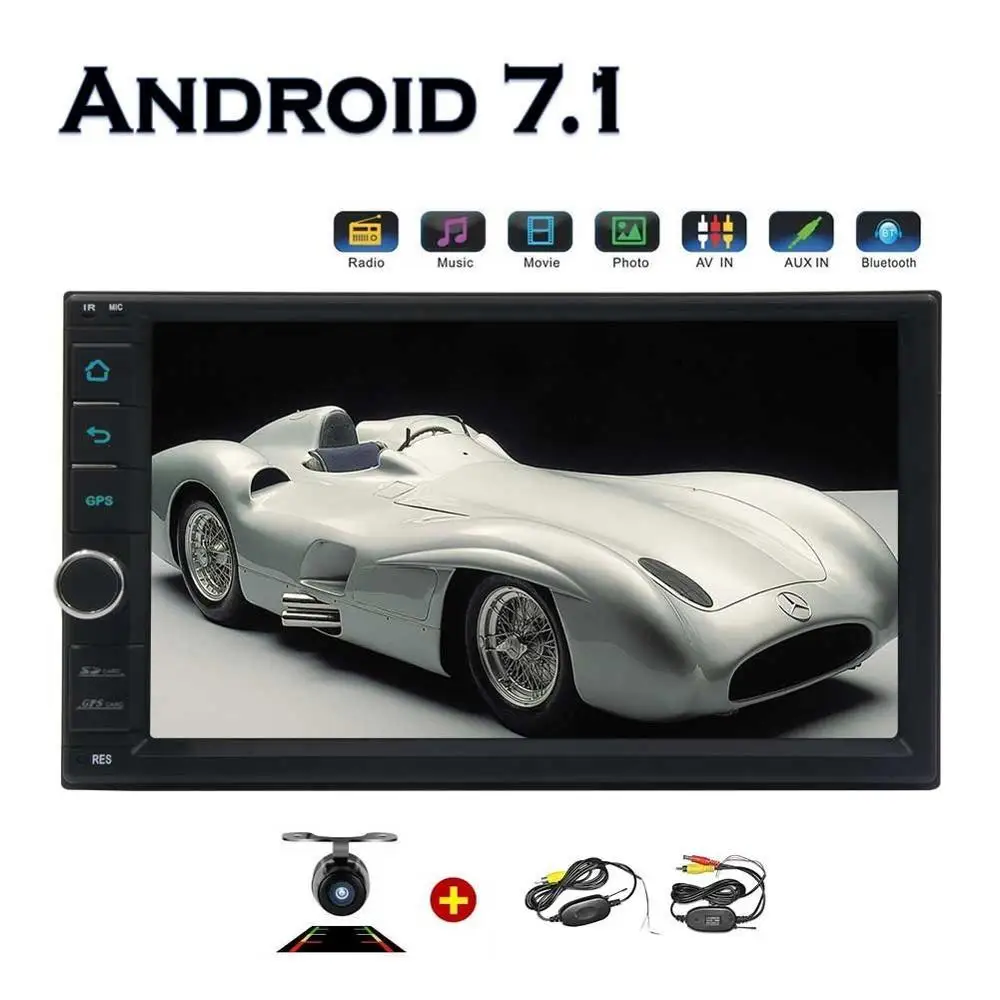 Wifi Model Android 7 1 Car Radio 2 din Stereo Navigation support Bluetooth WIF OBD DAB