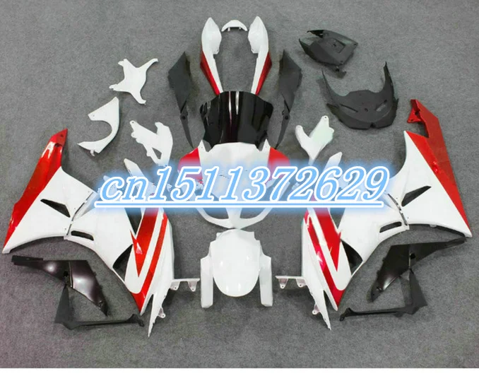 Обтекатели для кузова мотоцикла Dor-ABS белые черные красные Kawasaki ZX6R 2009 2010 2011 2012 09-12 D