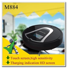 Eworld ABS Material Vacuum Cleaner Robot M884, Automatic Home Appliance Intelligent Robot Vacuum Cleaner with CE, RoHS