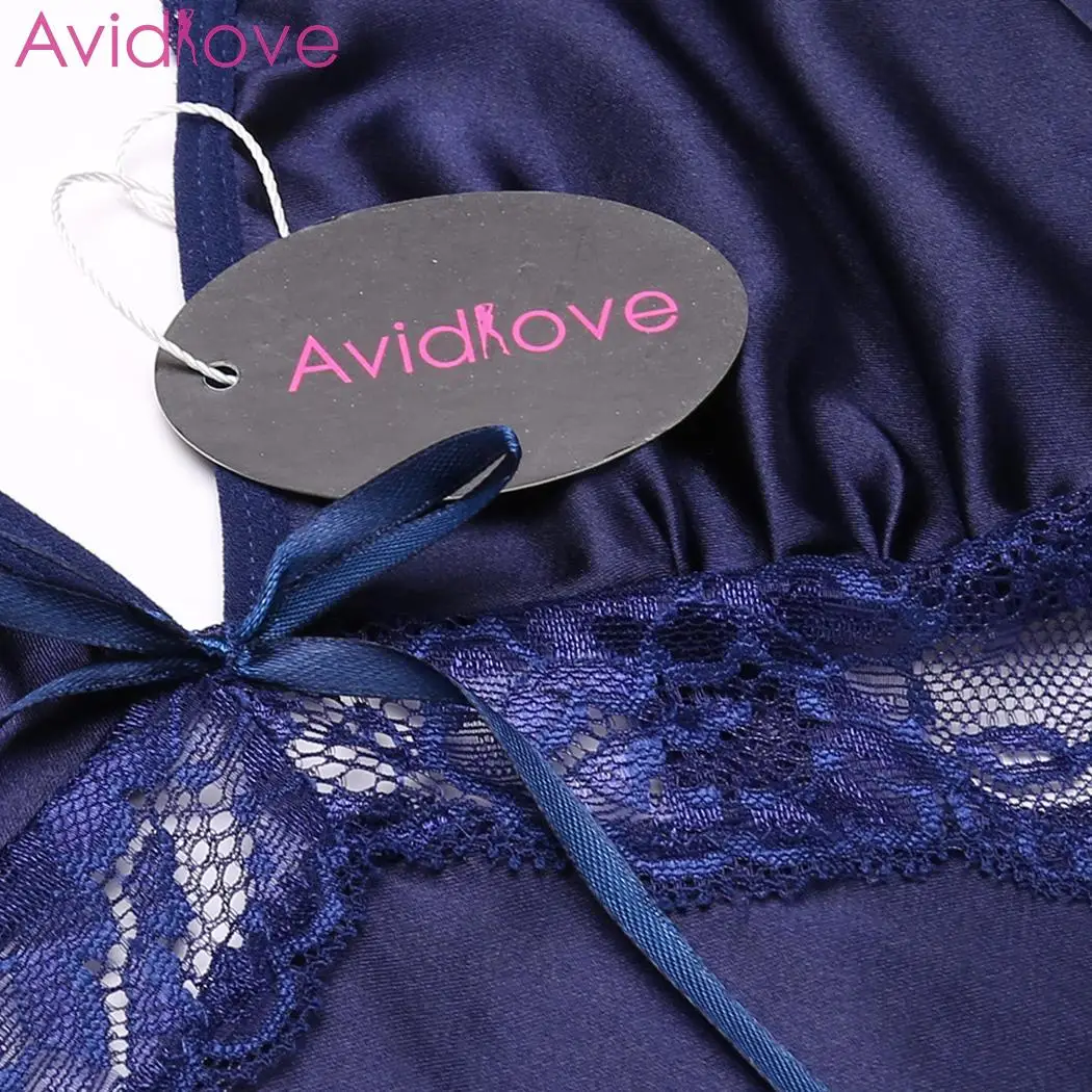 Avidlove женское сексуальное ночное платье ночная рубашка с v образным вырезом