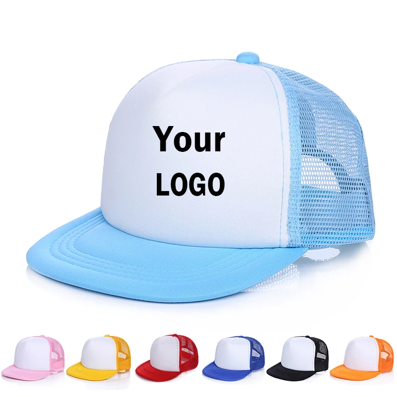 Polyester Men Women Baseball Cap Blank 