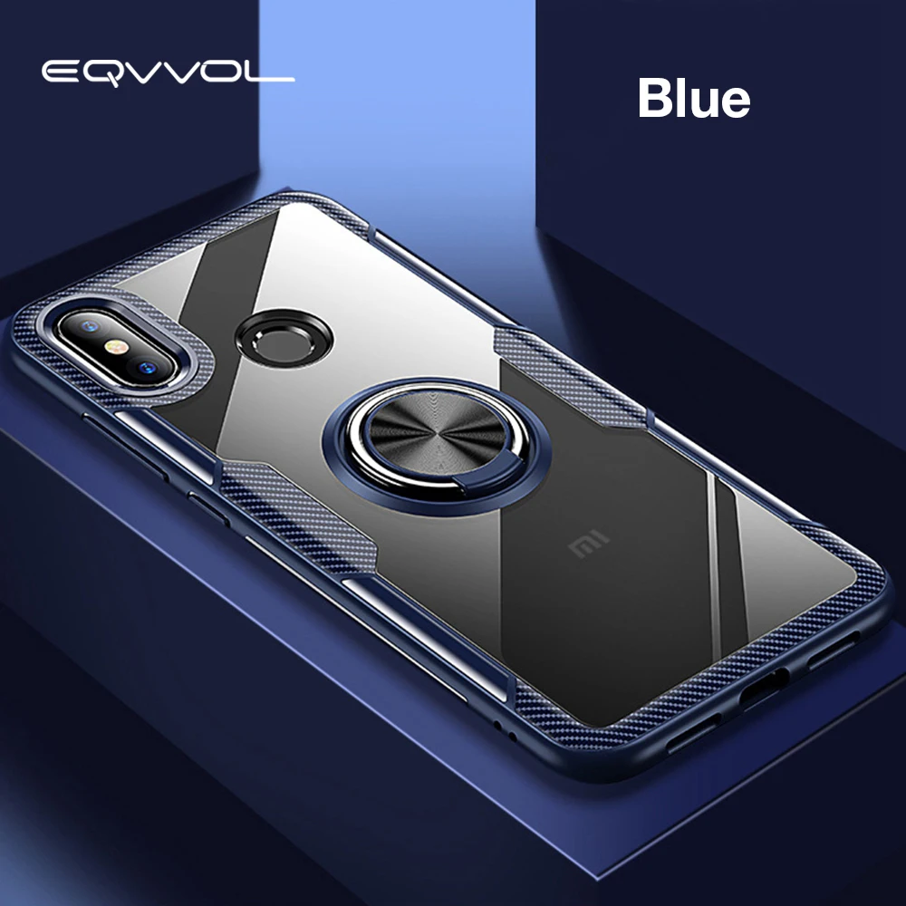 Eqvvol автомобильный Магнитный чехол для телефона Xiaomi Mi 8 se Lite прозрачный Redmi Note 5