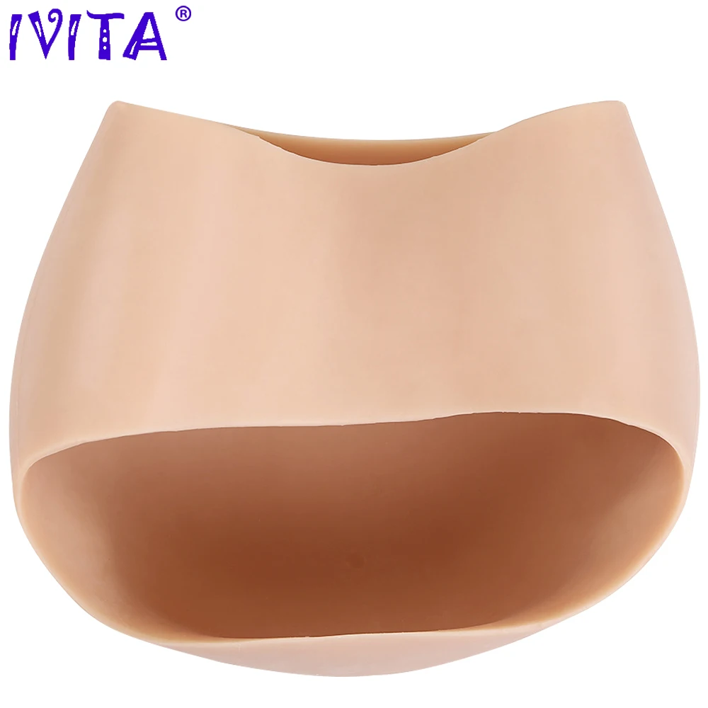 IVITA Artificial Silicone Fake Pregnant Soft Belly - Realistic Pregnancy Jelly Belly for Crossdresser Unisex Cosplay, 100% Silicone image 5