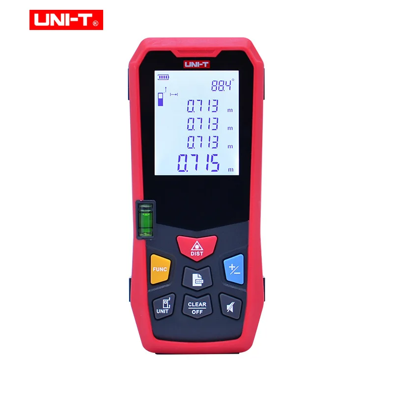 UNI-T электронный лазерный измеритель расстояния Лазерный дальномер LM80/LM100/LM120/LM150 лазерный измерительный инструмент