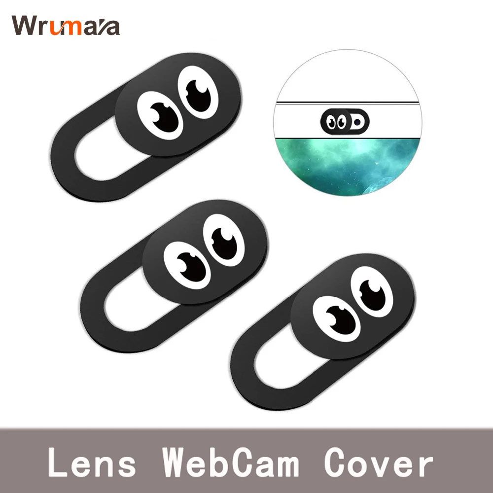 

Universal WebCam Cover Shutter eye Slider Plastic Camera Cover for IPhone PC Laptops Mobile Phone Lens Privacy Sticker