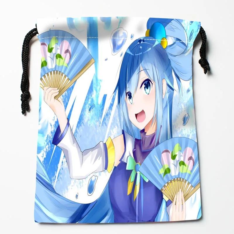 New Arrive ika musume Drawstring Bags Custom Storage Bags Storage Printed gift bags More Size 27x35cm