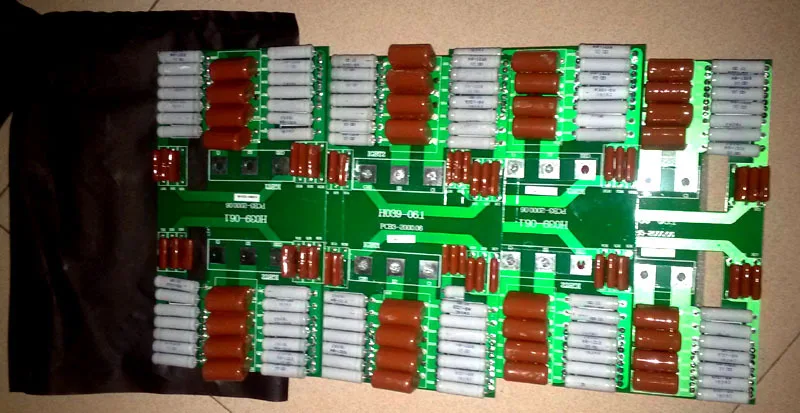 

PCB ZX7-400 (PE22-400) code PCB H039-06.1 Resistance capacity of absorb board for IGBT modules circuit
