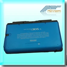 Синий цвет игровой консоли корпуса для 3DS XL LL 3dsxl 3dsll оболочки полный набор с мелкие детали внутри