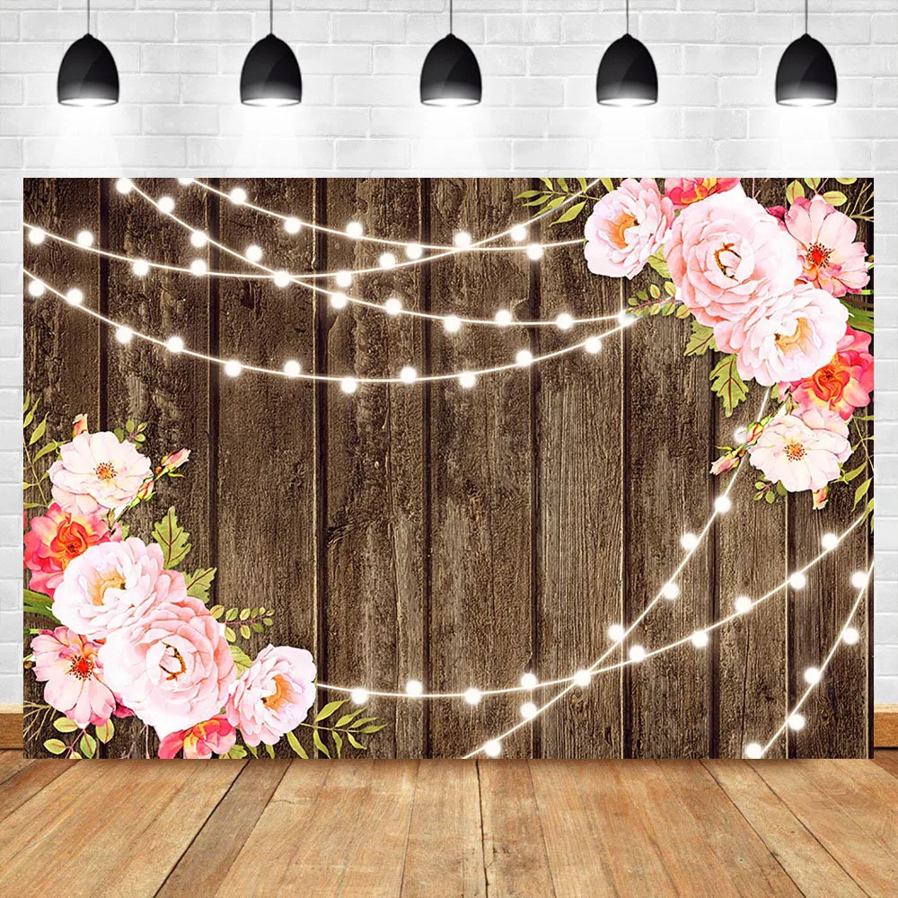 

Brown Wood Backdrop Rustic Farmhouse Style Birthday Background Photography Vinyl Custom Photography Backdrops Studio Shoots