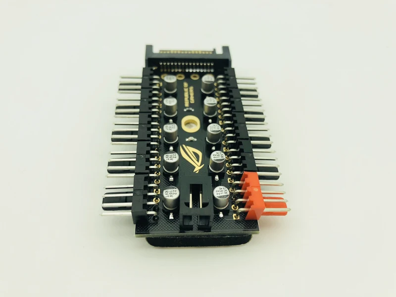 أحدث 1 إلى 10 قطعة التبريد مروحة محور الخائن LED كابل PWM SATA 12 V امدادات الطاقة سرعة تحكم محول ل جهاز تعدين بيتكوين التعدين