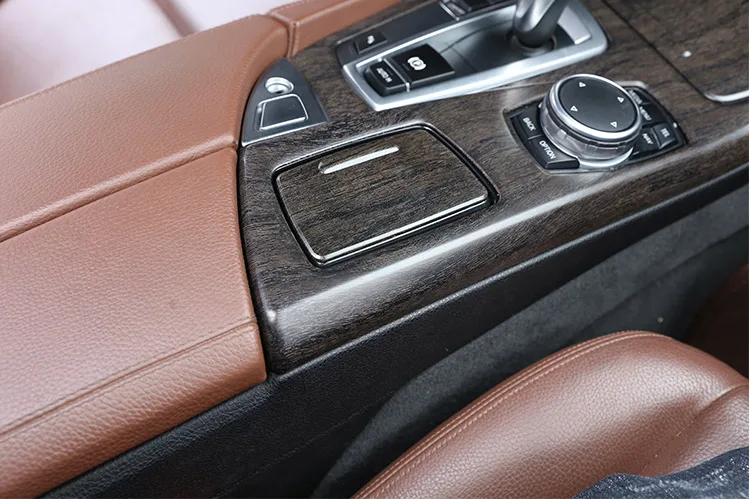 Цвет древесины дуба для BMW 5 серии F10- 520li 525li 530li ABS центральная консоль панельная Накладка для коробки передач отделка автомобильные аксессуары