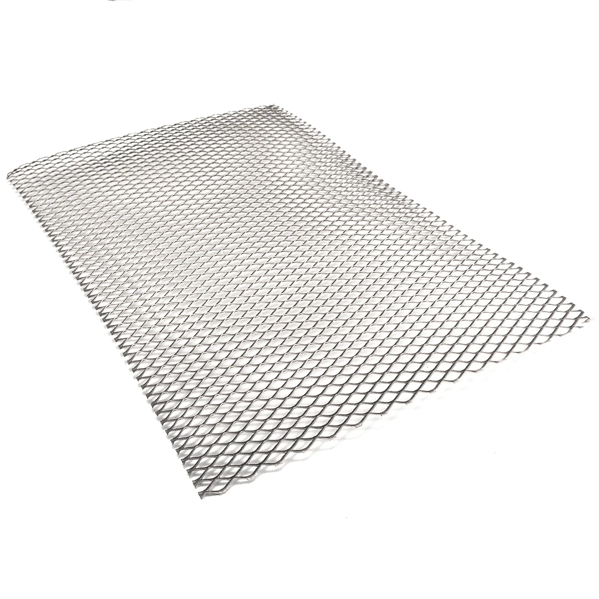 1pc Practical Metal Titanium Mesh Sheet Heat Corrosion Resistance Perforated Expanded Plate 200mm*300mm*0.5mm Mayitr