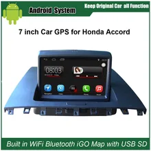 Upgraded Original Android Car Radio Player for Honda Accord 2003-2007 Car Video Player Built in WiFi GPS Navigation Bluetooth