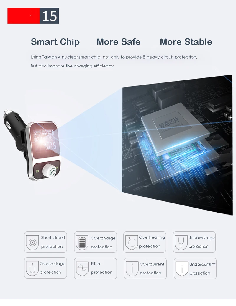 E1354 Bluetooth Car MP3 Player-11