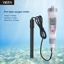 Портативный Ручка Стиль Цифровой Измеритель Растворенного кислорода тестер качества воды Измеритель Растворенного Кислорода JPB-70A детектор растворенного кислорода