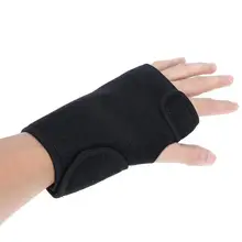 Открытый Взрослый спортивные Сталь ручной запястье руки Средства ухода за мотоциклом защиты Спорт браслет центр поддержки сустава Wrap фитнес-черный