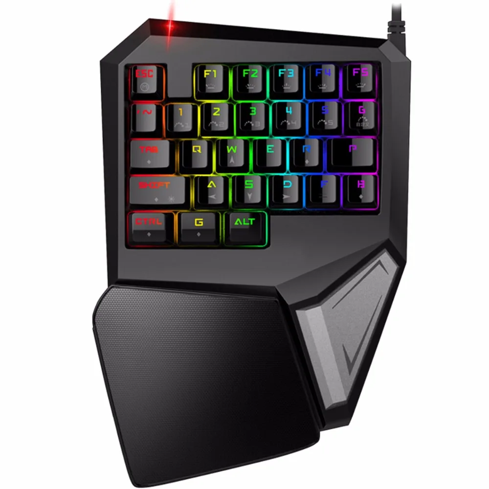 

Gaming keyboard Slim Mechanical Keyboard Switches With Backlight Anti-Ghosting For Teclado Gamer USB Wired RGB Computer 29 Key