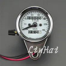 Мотоцикл двойной одометр измеритель скорости тестер измеритель скорости в милях с ночным светом