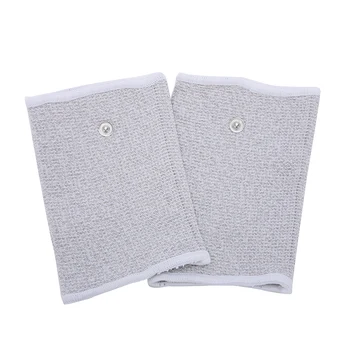 

1Pair Breathable Conductive Silver Fiber TENS/EMS Electrode Therapy Braces Wristband Electrotherapy Unit For Phycical Therapy