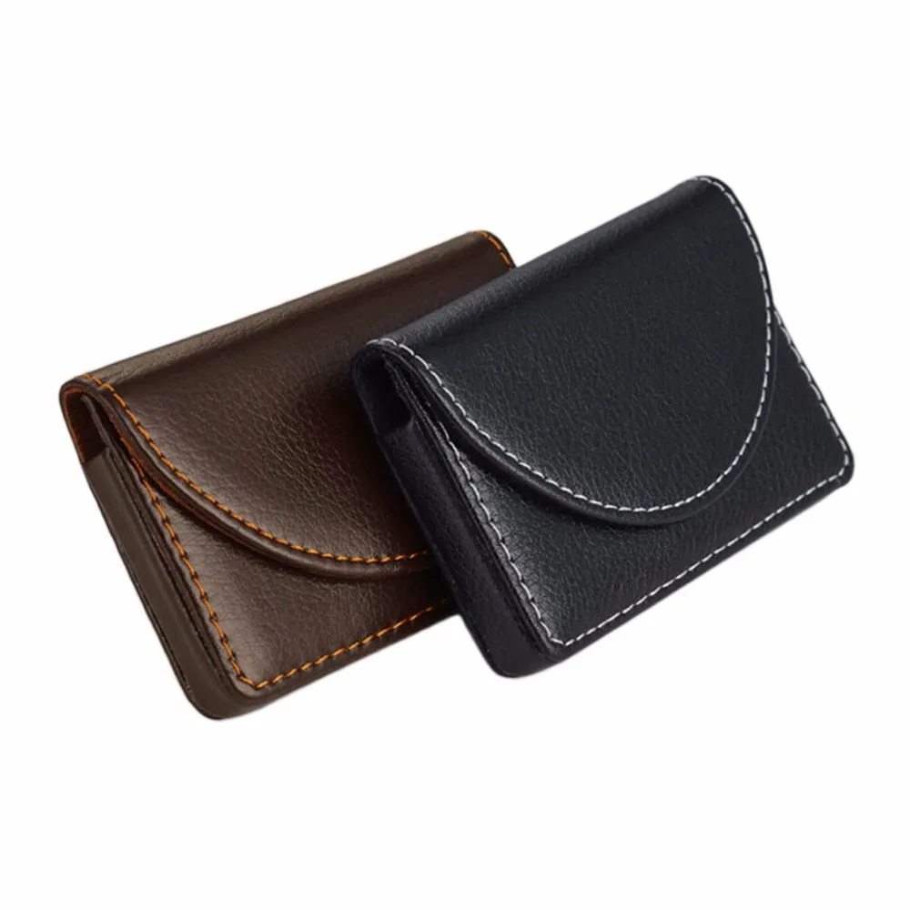 

Men Credit Card Package Card Holder High-grade Double Open Business Card Case Multi-function Bank Card Holder Travel Wallet
