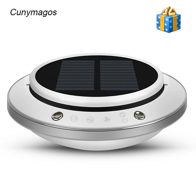 Universal Solar Car Air Purifiers Car Styling Air Purifier Anion