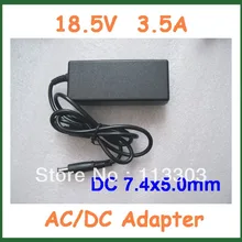 Замена ноутбука зарядное устройство 18,5 в 3.5A 65 Вт DC 7,4x5,0 мм питание для hp Compaq NC6320 W/AC адаптер питания кабеля