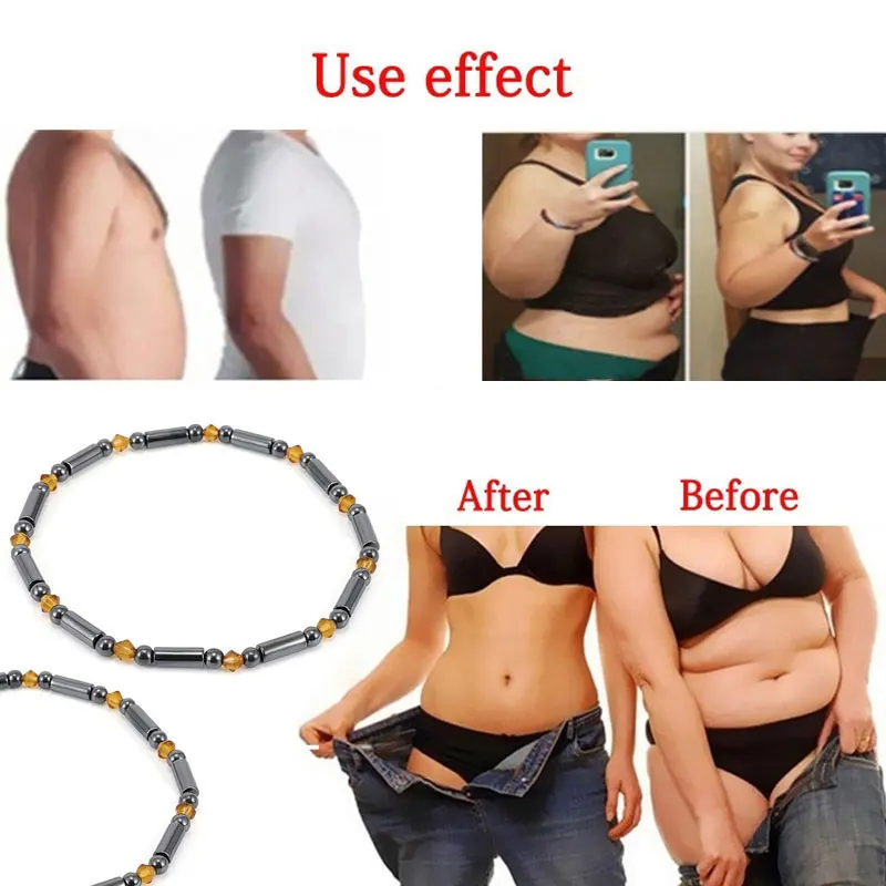 

Therapy Slimming Foot Chain Effective Fashion Pain Relief Black Jewellery Magnetic Foot Chain Weight Loss Anklets Bracelet
