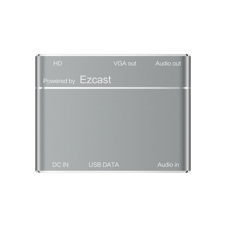 EZCast 1080p ТВ ключ HDMI/VGA+ аудио конвертер Цифровой AV адаптер 3 в 1 USB для HD дисплей медиаплеер VS Miracast